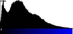 Blue Histogram