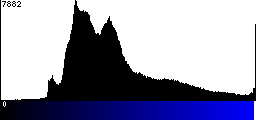 Blue Histogram