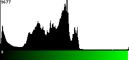Green Histogram