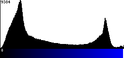 Blue Histogram