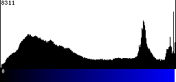 Blue Histogram