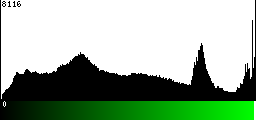 Green Histogram