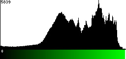 Green Histogram