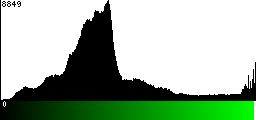 Green Histogram