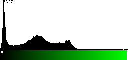 Green Histogram