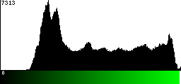 Green Histogram