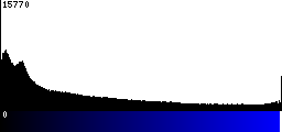 Blue Histogram