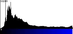 Blue Histogram