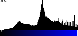 Blue Histogram