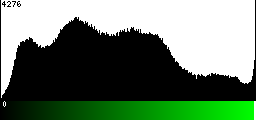 Green Histogram