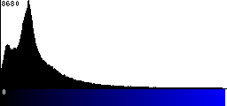 Blue Histogram