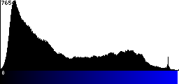 Blue Histogram