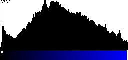 Blue Histogram