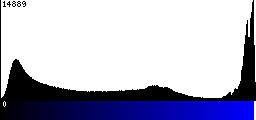 Blue Histogram