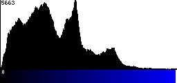 Blue Histogram