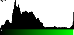 Green Histogram
