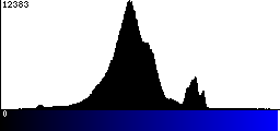 Blue Histogram