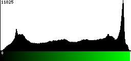 Green Histogram