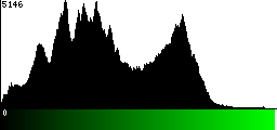 Green Histogram