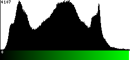 Green Histogram