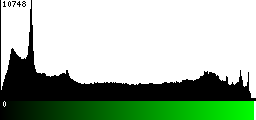 Green Histogram