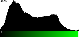 Green Histogram