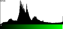 Green Histogram