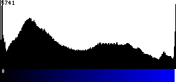 Blue Histogram