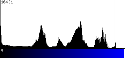 Blue Histogram