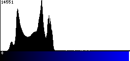 Blue Histogram