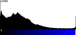 Blue Histogram