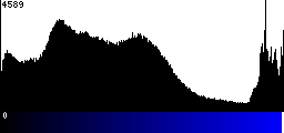 Blue Histogram