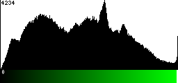 Green Histogram