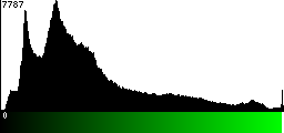 Green Histogram