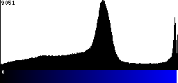 Blue Histogram