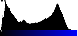 Blue Histogram