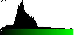 Green Histogram