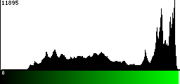 Green Histogram