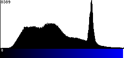 Blue Histogram