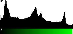 Green Histogram