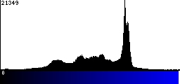 Blue Histogram