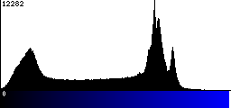 Blue Histogram