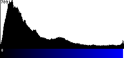 Blue Histogram