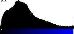 Blue Histogram