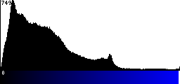 Blue Histogram