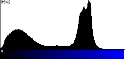 Blue Histogram