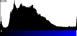 Blue Histogram