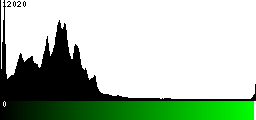 Green Histogram