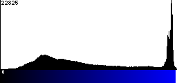 Blue Histogram