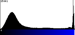 Blue Histogram